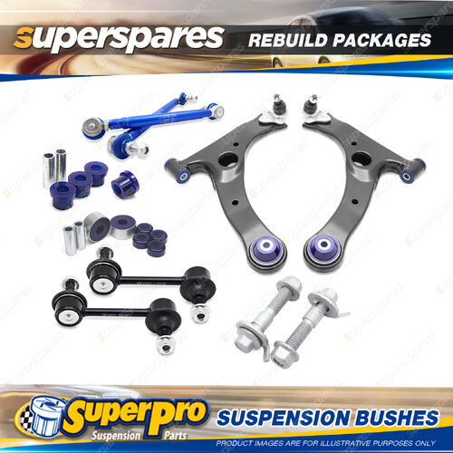 Front + Rear SuperPro Suspenison Bush Kit for Toyota Celica ZZT231 1999-2005