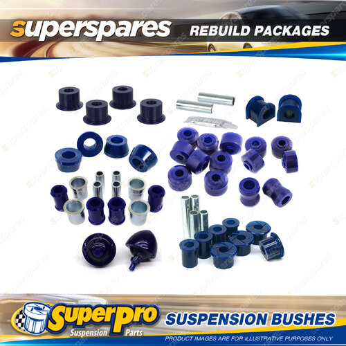 F+R SuperPro Suspenison Bush Kit for Toyota Hiace LH RZH 100 103 113 125 89-96