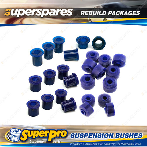 F+R SuperPro Suspenison Bush Kit for Toyota Hilux RZN154R Excl. RN90 98-04