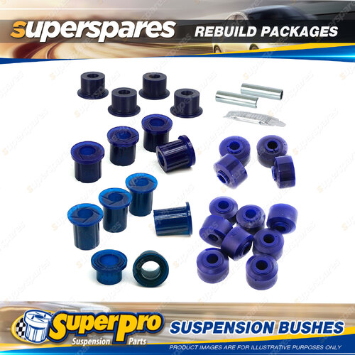 F+R SuperPro Suspenison Bush Kit for Toyota Hilux RZN154R RN90 Later 98-04