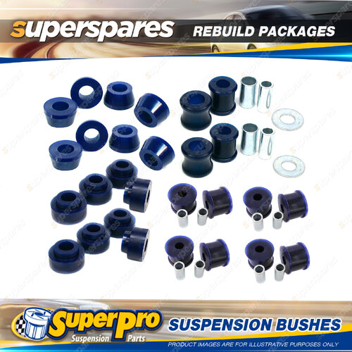 F+R SuperPro Suspenison Bush Kit for Toyota Landcruiser 70 73 Bundera Coil Coil