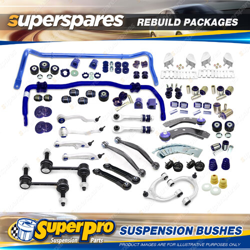 Front + Rear SuperPro Suspenison Bush Kit for Ford Falcon FG FGX Sedan 2010-16