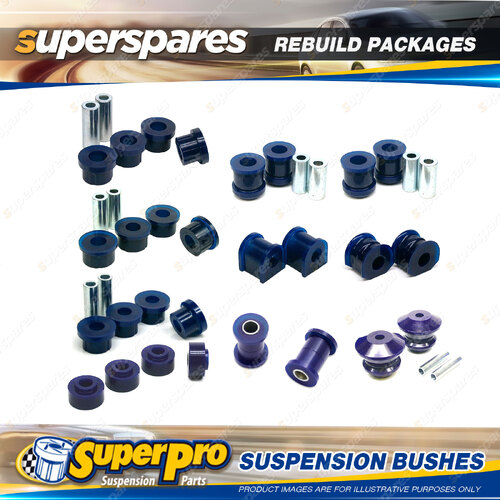 Front + Rear Superpro Suspenison Bush Kit for Ford Sierra excl. Cosworth 82-93