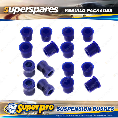 Rear SuperPro Suspenison Bush Kit for Ford Econovan Van 1981-1983