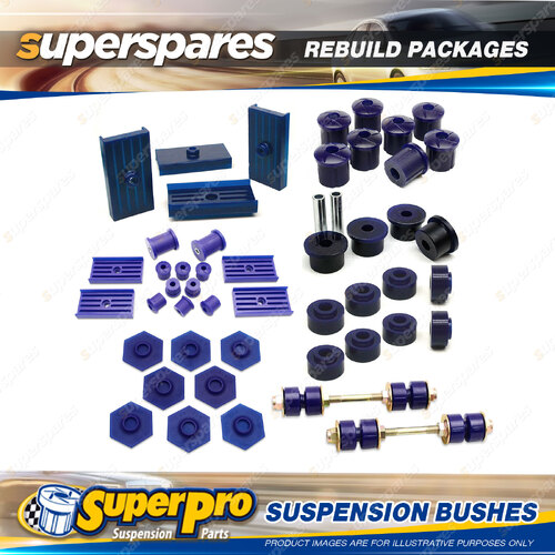 Rear SuperPro Suspenison Bush Kit for Ford Fairlane ZF ZG ZH 1972-1982