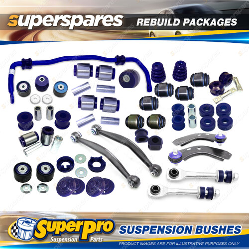 Rear SuperPro Suspenison Bush Kit for Ford Falcon BA BF I Sedan 02-06