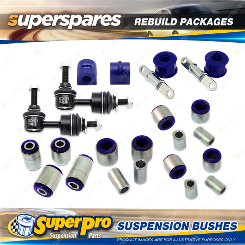Rear SuperPro Suspenison Bush Kit for Ford Focus MK3 LW LZ 2012-on