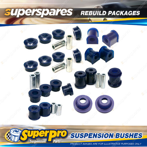 Rear SuperPro Suspenison Bush Kit for Ford Granada Mk 3 British 1985-94