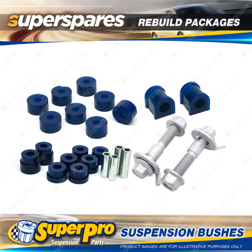 Rear SuperPro Suspenison Bush Kit for Ford Laser KA KB Meteor GA GB 81-85