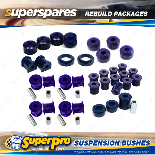 Rear SuperPro Suspenison Bush Kit for Ford Maverick DA 02/1988-1989