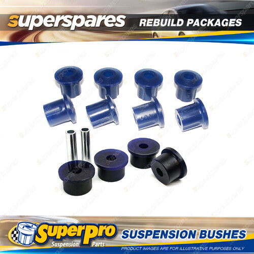 Full Rear SuperPro Suspenison Bush Kit for Ford Thames 400E 1957-1965