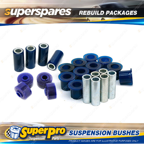 Rear SuperPro Suspenison Bush Kit for Holden Bedford CF 1969-1982