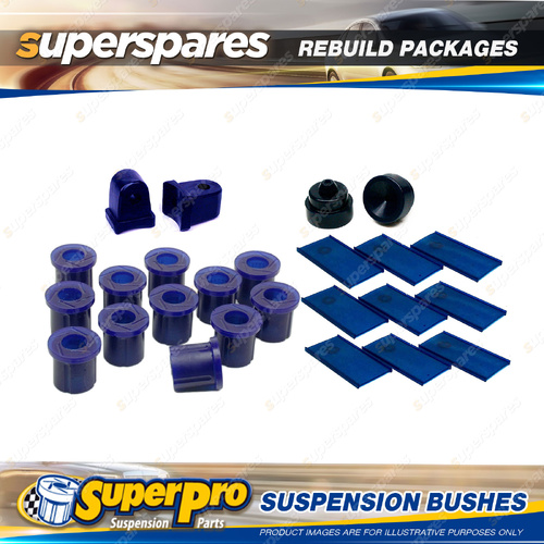 Rear SuperPro Suspenison Bush Kit for Holden F Series FX 1948-1957