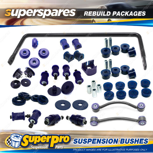 Rear SuperPro Suspenison Bush Kit for Holden Statesman WK WL 2000 - 2006