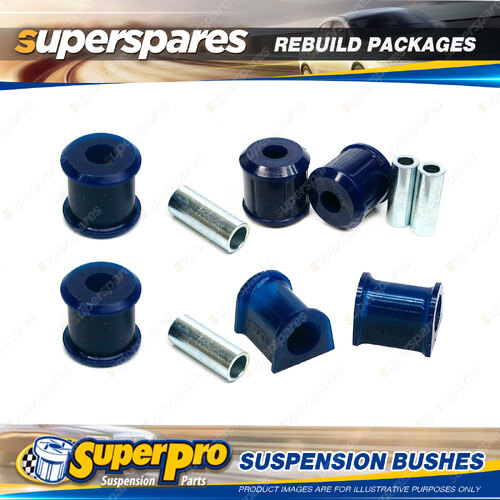 Rear SuperPro Suspenison Bush Kit for Mitsubishi Galant HG HH 1988-1993
