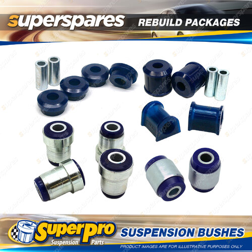 Rear SuperPro Suspenison Bush Kit for Mitsubishi Galant VR4 HJ 1992-1996