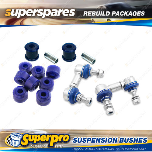 Rear SuperPro Suspenison Bush Kit for Mitsubishi Lancer CA CB C6_A 88-92