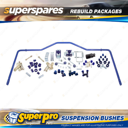 Rear SuperPro Suspenison Bush Kit for Mitsubishi Triton MQ MR 2015-on