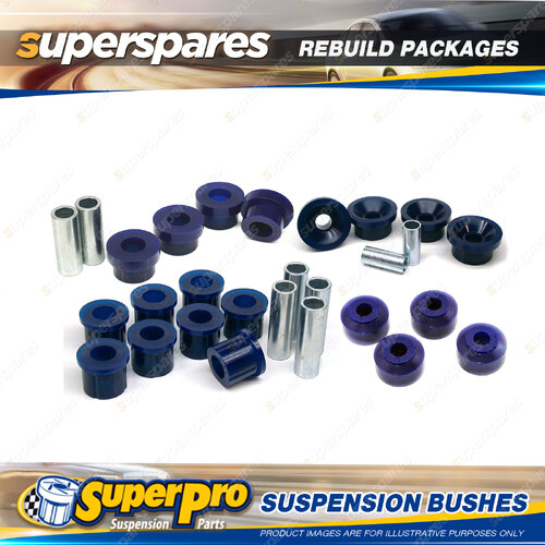 Rear SuperPro Suspenison Bush Kit for Nissan 1600 P510 180B 610 Datsun P510