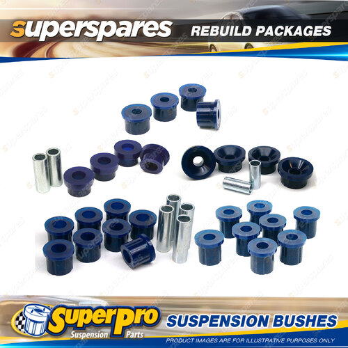 Rear SuperPro Suspenison Bush Kit for Nissan 200B 810 Excl. Sedan 77-81