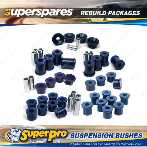 Rear SuperPro Suspenison Bush Kit for Nissan 200B 810 Sedan 1977-1981