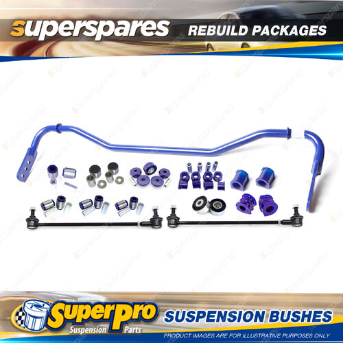 Full Rear SuperPro Suspenison Bush Kit for Nissan 370 Z Z34 2009-on