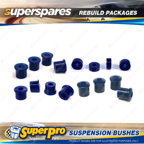 Full Rear SuperPro Suspenison Bush Kit for Nissan 620 620 1972-1978