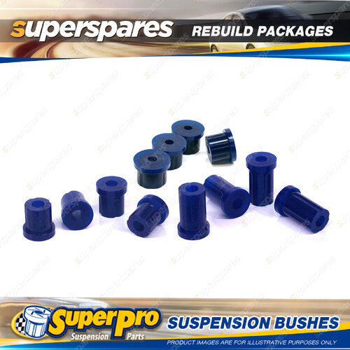 Rear SuperPro Suspenison Bush Kit for Nissan Datsun 1200 B110 Sedan 70-74