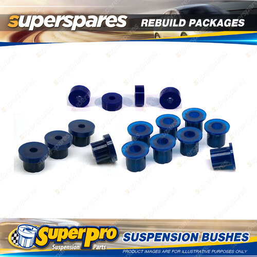 Rear SuperPro Suspenison Bush Kit for Toyota Corona RT40 1964-1974