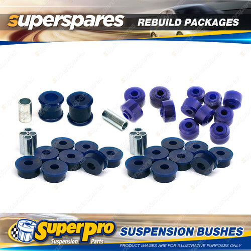 Rear SuperPro Suspenison Bush Kit for Toyota Corona XT130 Sedan 79-1983