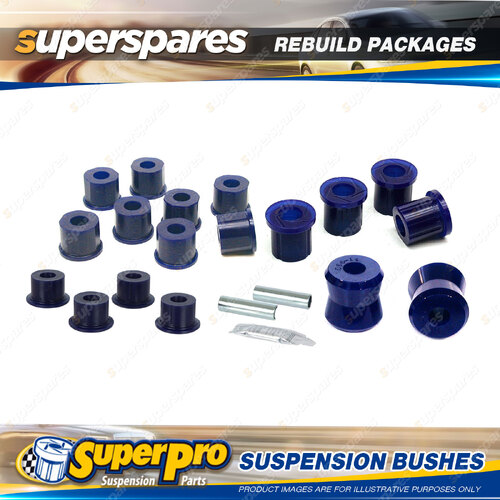 Rear SuperPro Suspenison Bush Kit for Toyota Hiace YH LH 60 70 71 83-89