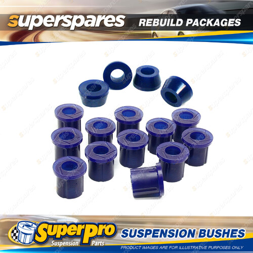 Rear SuperPro Suspenison Bush Kit for Toyota Hilux LN RN YN 65 67 RN105R LN106R