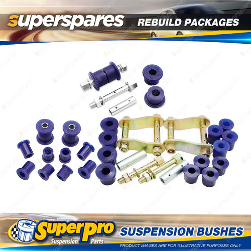 Rear SuperPro Suspenison Bush Kit for Toyota Hilux 107R 111R 1988-1997