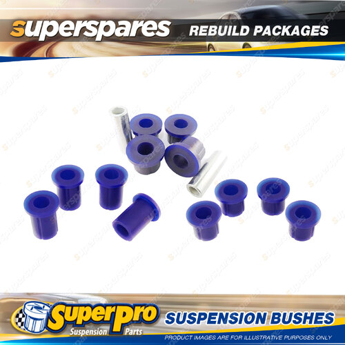 Rear SuperPro Suspenison Bush Kit for Toyota Hilux KUN16 GGN15 Tacoma N2_ 05-15