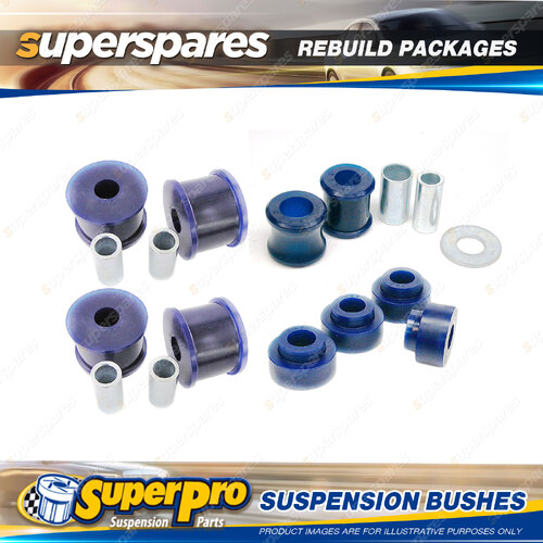 Rear SuperPro Suspenison Bush Kit for Toyota Landcruiser 70 73 Bundera Coil Coil