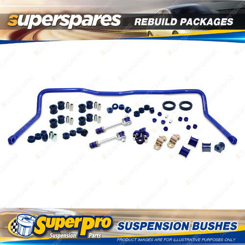 Rear SuperPro Suspenison Bush Kit for Toyota Landcruiser 105 Series 98-2007