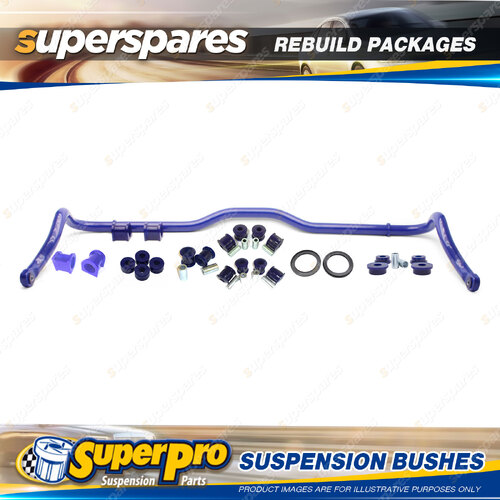 Rear SuperPro Suspenison Bush Kit for Toyota Landcruiser 200 No KDSS
