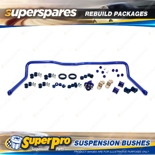 Rear SuperPro Suspenison Bush Kit for Toyota Landcruiser 80 Series 93-97