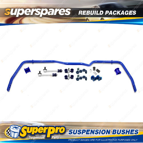 Rear SuperPro Suspenison Bush Kit for Toyota Prado 120 Series 2002-2010