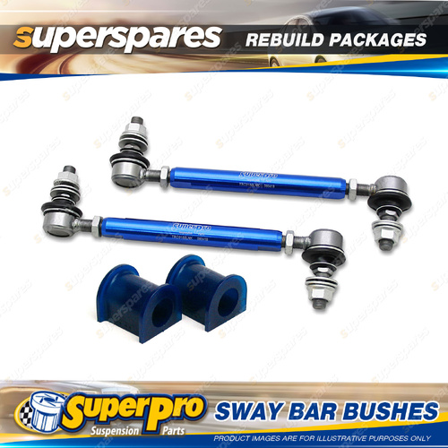 Front SuperPro Sway Bar Rebuild Kit for BMW 6 Series E24 197-1989