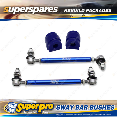 Front SuperPro Sway Bar Rebuild Kit for BMW 3 Series E90 E91 E92 E93 2005-2011
