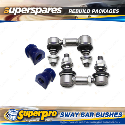 Front SuperPro Sway Bar Rebuild Kit for Honda Accord Euro CL CM 7th Gen 03-08