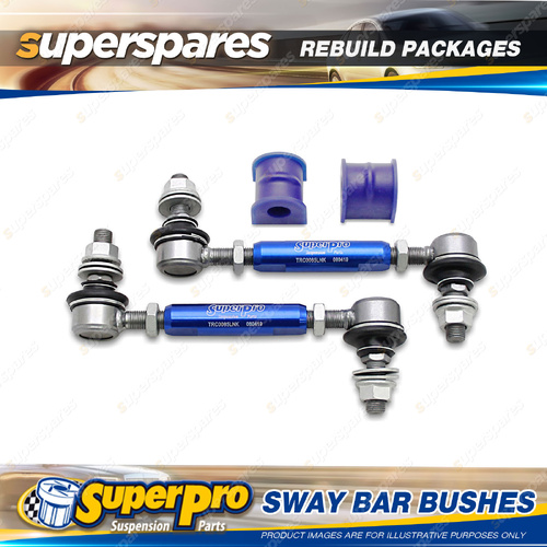 Front SuperPro Sway Bar Rebuild Kit for Isuzu Trooper UBS 1992-1998