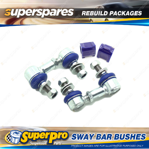 Front SuperPro Sway Bar Rebuild Kit for Subaru Forester SJ WRX 2013-On
