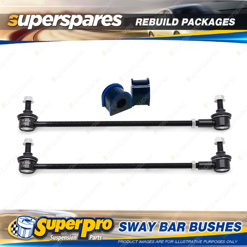 Front SuperPro Sway Bar Rebuild Kit for Ford Telstar 2WS & 4WS 1992-1996