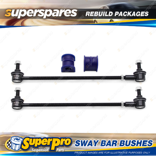 Front SuperPro Sway Bar Rebuild Kit for Holden Colorado RC 2008-2012