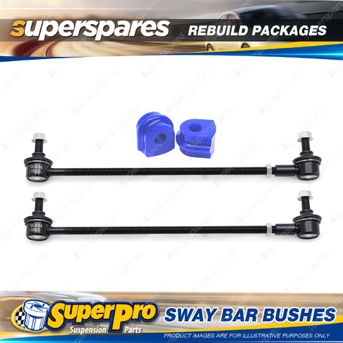Front SuperPro Sway Bar Rebuild Kit for Nissan Skyline R33 RWD 1993-1998