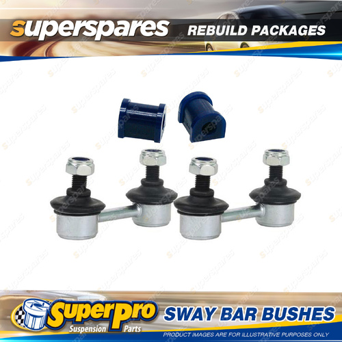 Front SuperPro Sway Bar Rebuild Kit for Holden Apollo JM JP 1993-1997