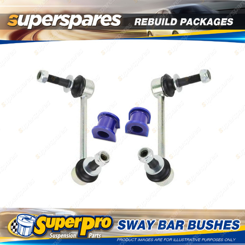 Front SuperPro Sway Bar Rebuild Kit for Toyota Hilux GUN126R N80 4WD 2023-On