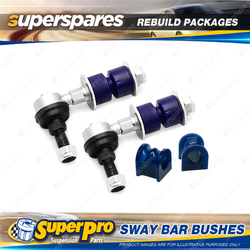 Front SuperPro Sway Bar Rebuild Kit for Nissan Maxima J30 1988-1994